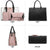 Two-tone 3-in-1 Handbag - Dasein Bags