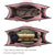 Women Fashion Chain Fashion Belt lock Tote Bags With Matching Clutch Dasein - Dasein Bags