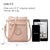 Women PU Leather Lightweight Crossbody Bag with Multi Pockets l Dasein - Dasein Bags