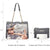 Women Fashion Chain Fashion Belt lock Tote Bags With Matching Clutch Dasein - Dasein Bags