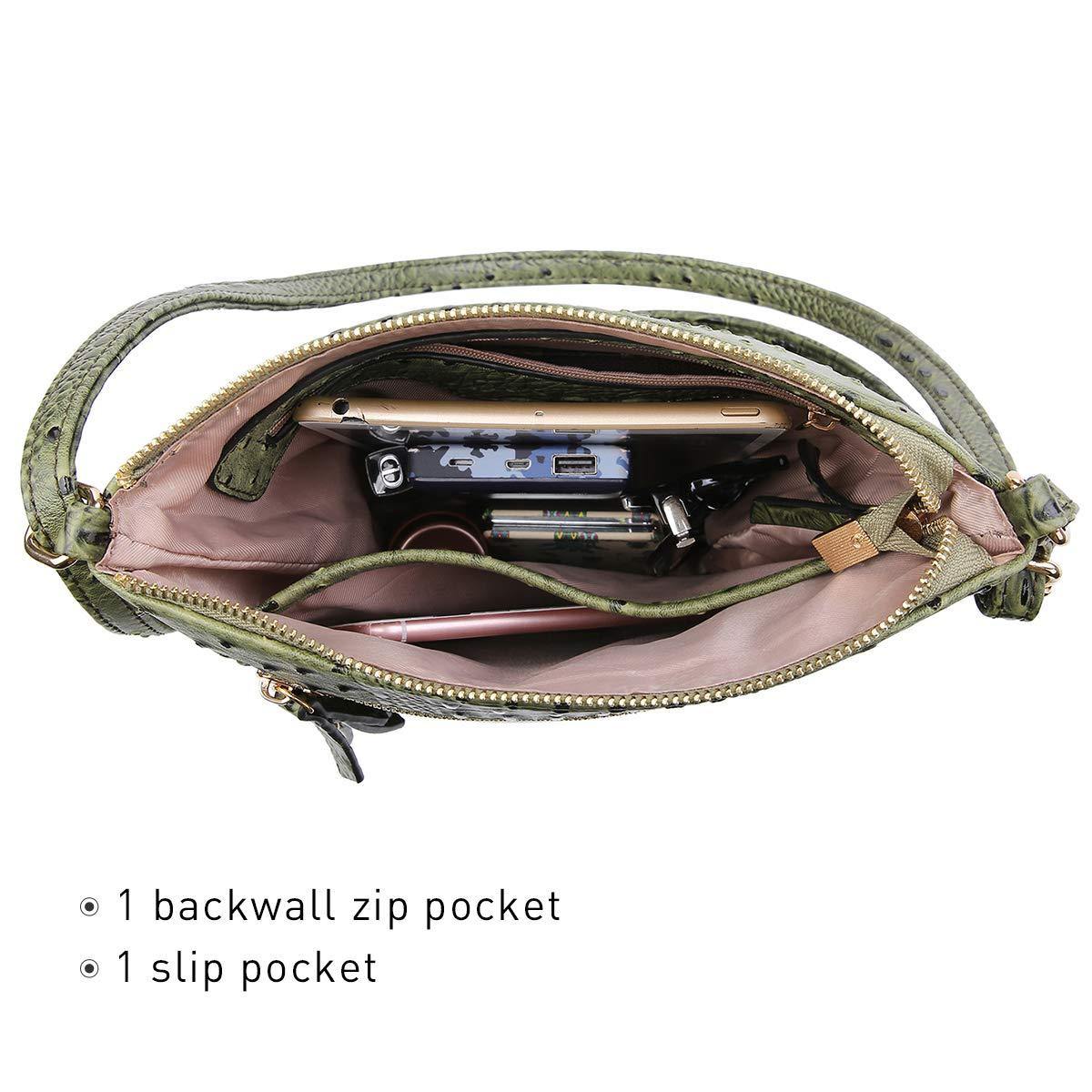 Women Lightweight Functional Multi Pocket Crossbody Bag l Dasein - Dasein Bags