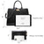 Fashion Pattern Embossed Handbag with Matching Wristlet l Dasein - Dasein Bags