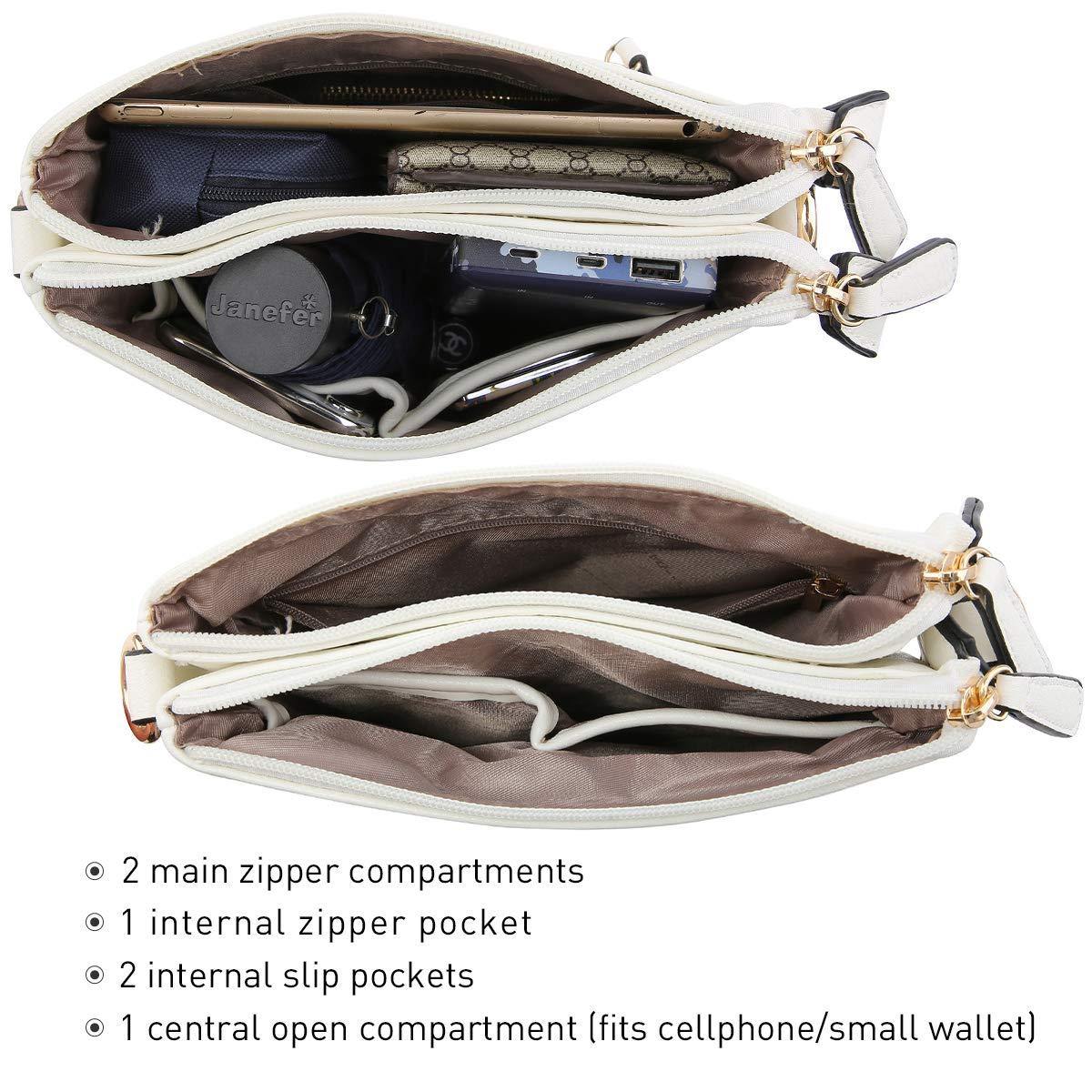 Small Size Emblem Retro Designer Crossbody Messenger Bag l Dasein - Dasein Bags