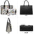 Two-tone 3-in-1 Handbag - Dasein Bags