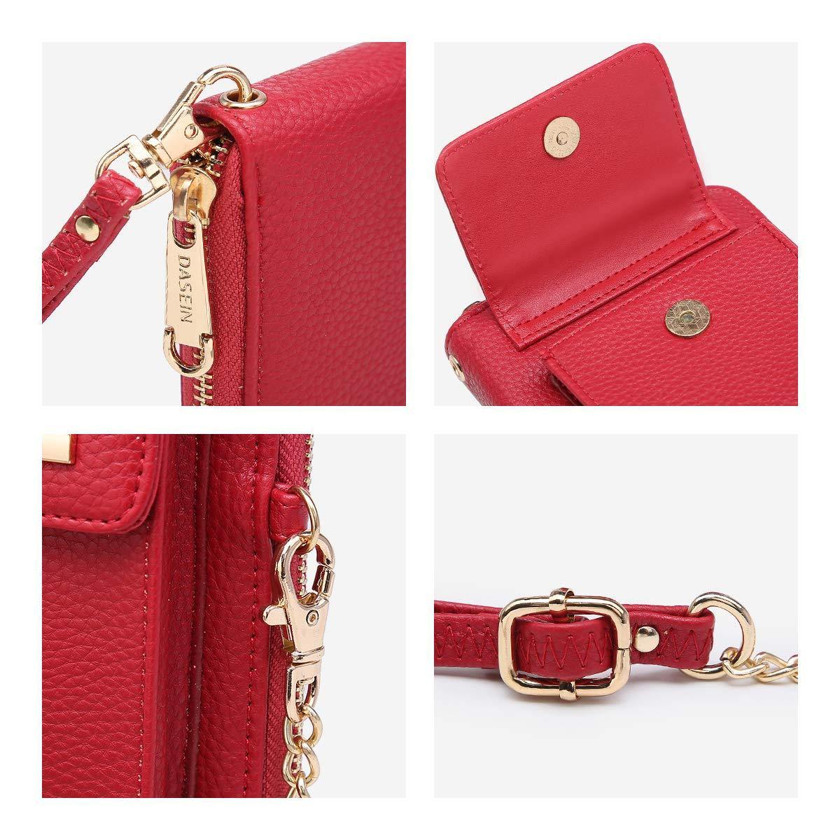 Fashion Small Size Cellphone Wristlet Crossbody Bag - Dasein Bags