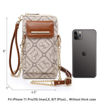Fashion Small Size Cellphone Wristlet Crossbody Bag - Dasein Bags