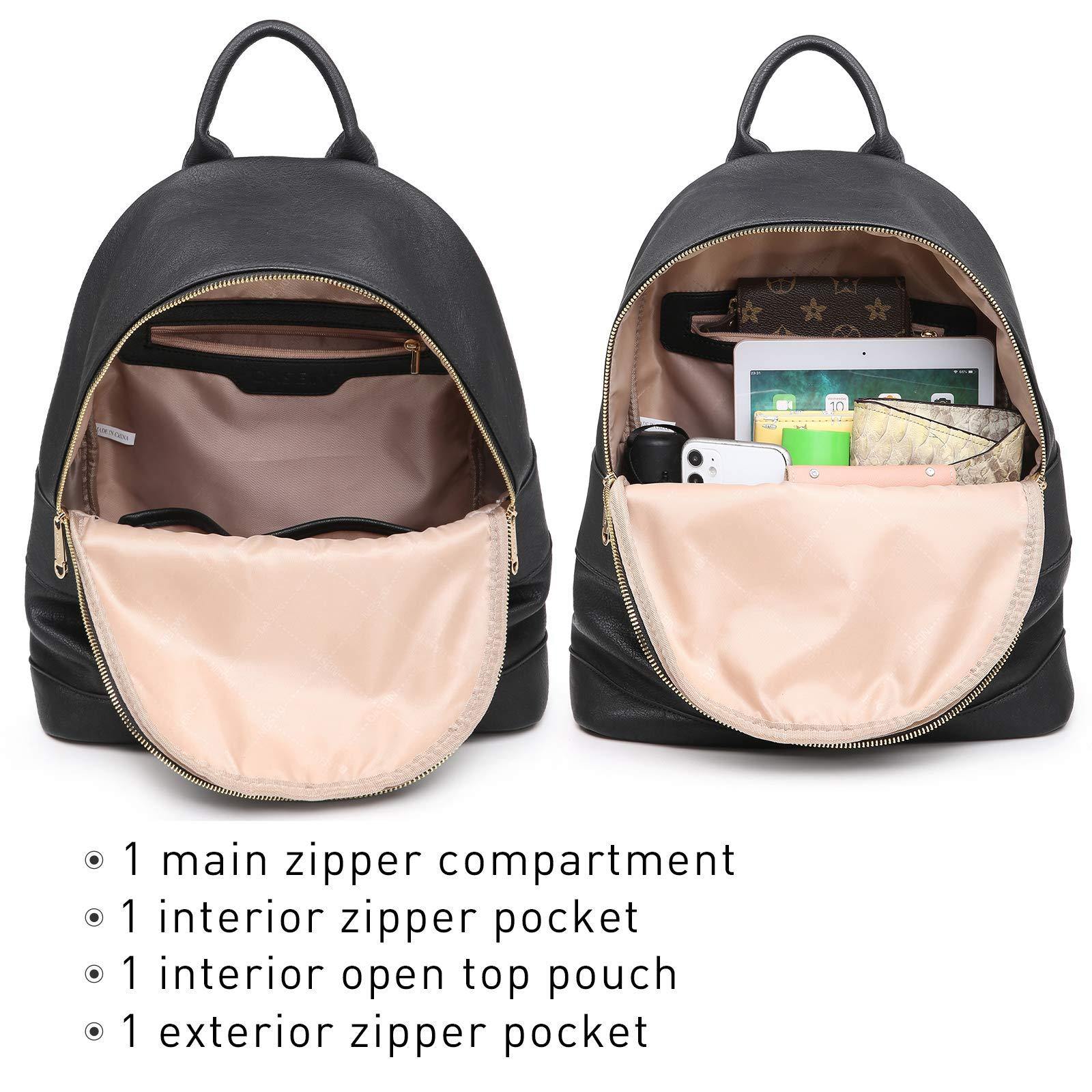 Fashion Casual Women Backpack with Matching Wristlet 2Pcs Set l Dasein - Dasein Bags