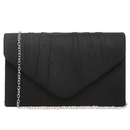 Dasein Women's Evening Bag Pleated Envelope Clutch l Dasein - Dasein Bags