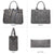 Studded 3-in-1 Top Handle Tote Handbag l Dasein - Dasein Bags