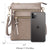 Lightweight Functional Multi Pocket Vegan Leather Shoulder Crossbody Bag l Dasein - Dasein Bags