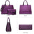 Fashion Pattern Embossed Handbag with Matching Wristlet l Dasein - Dasein Bags