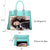 Tassel Weave Two Tone PU Leather Handbag with Matching Wallet l Dasein - Dasein Bags