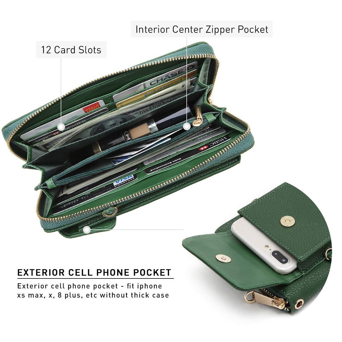 Fashion Small Size Cellphone Wristlet Crossbody Bag - Dasein Bags