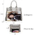 Tassel Weave Two Tone PU Leather Handbag with Matching Wallet l Dasein - Dasein Bags