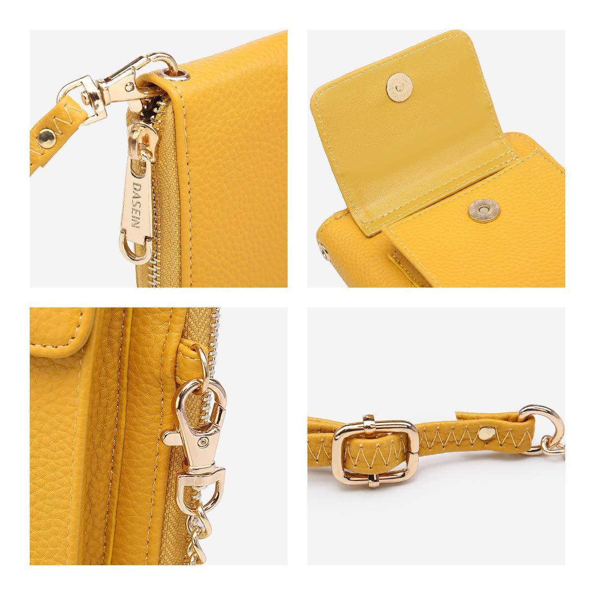 Fashion Small Size Cellphone Wristlet Crossbody Bag - Dasein Bags