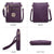 Women PU Leather Lightweight Crossbody Bag with Multi Pockets l Dasein - Dasein Bags