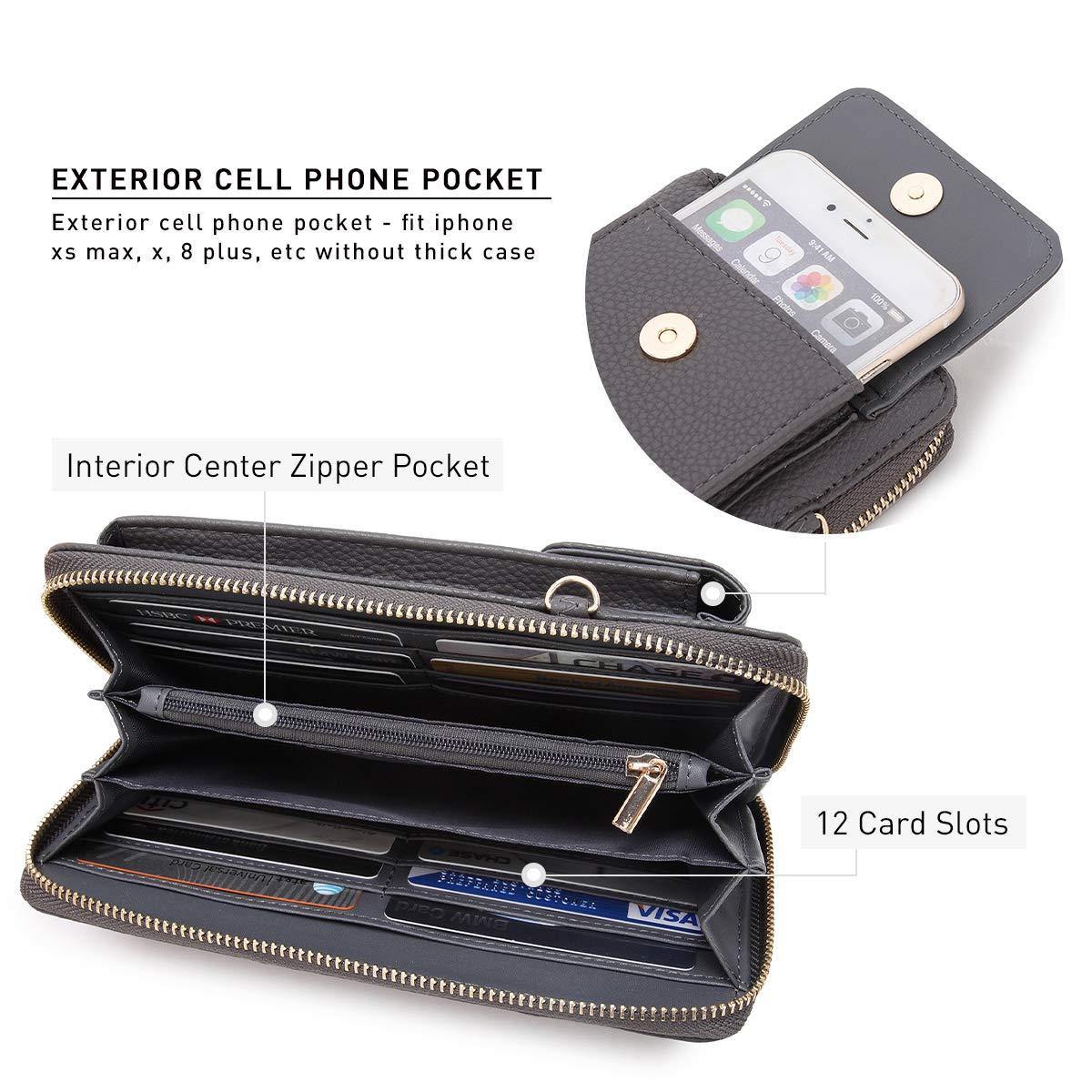 Fashion Small Size Cellphone Wristlet Crossbody Bag - Dasein Bags