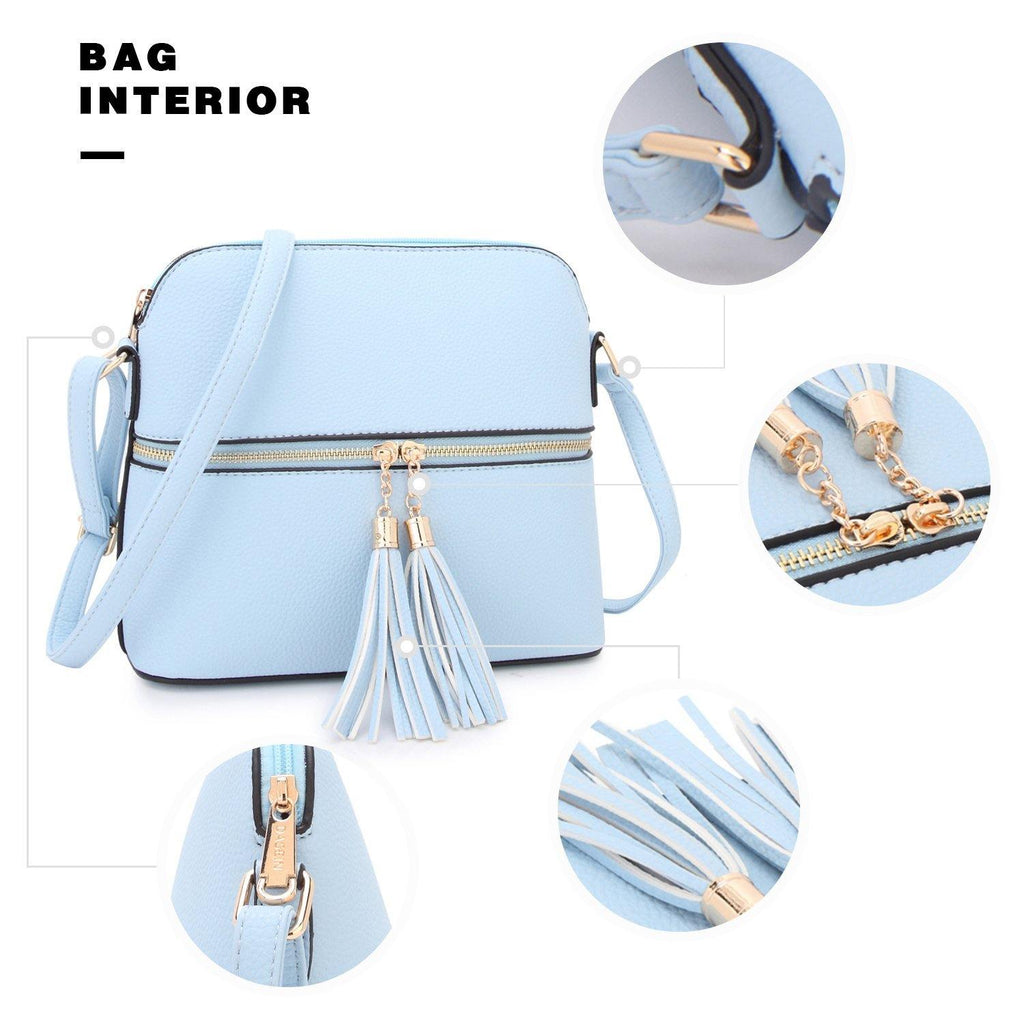 Tassel Crossbody Bag - Dasein Bags