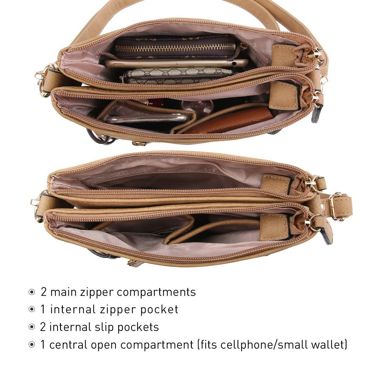 Small Size Emblem Retro Designer Crossbody Messenger Bag l Dasein - Dasein Bags