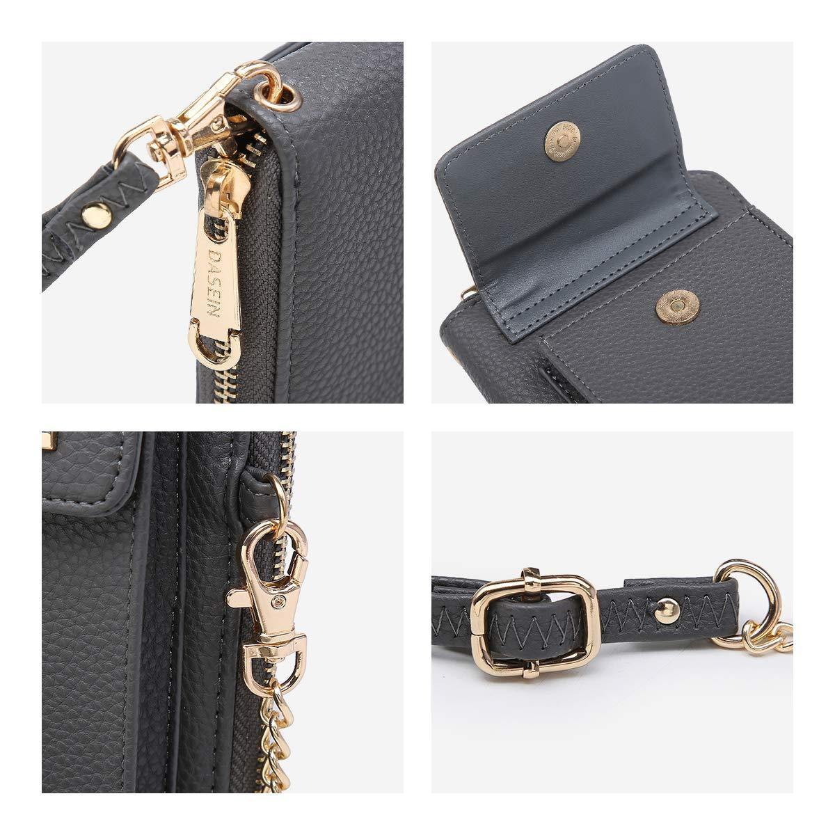 Fashion Small Size Cellphone Wristlet Crossbody Bag - Dasein Bags