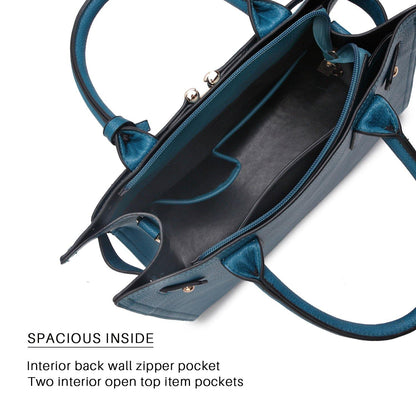 Women Satchel Purses Handbags Belted Top-handle Work Tote Shoulder l Dasein - Dasein Bags