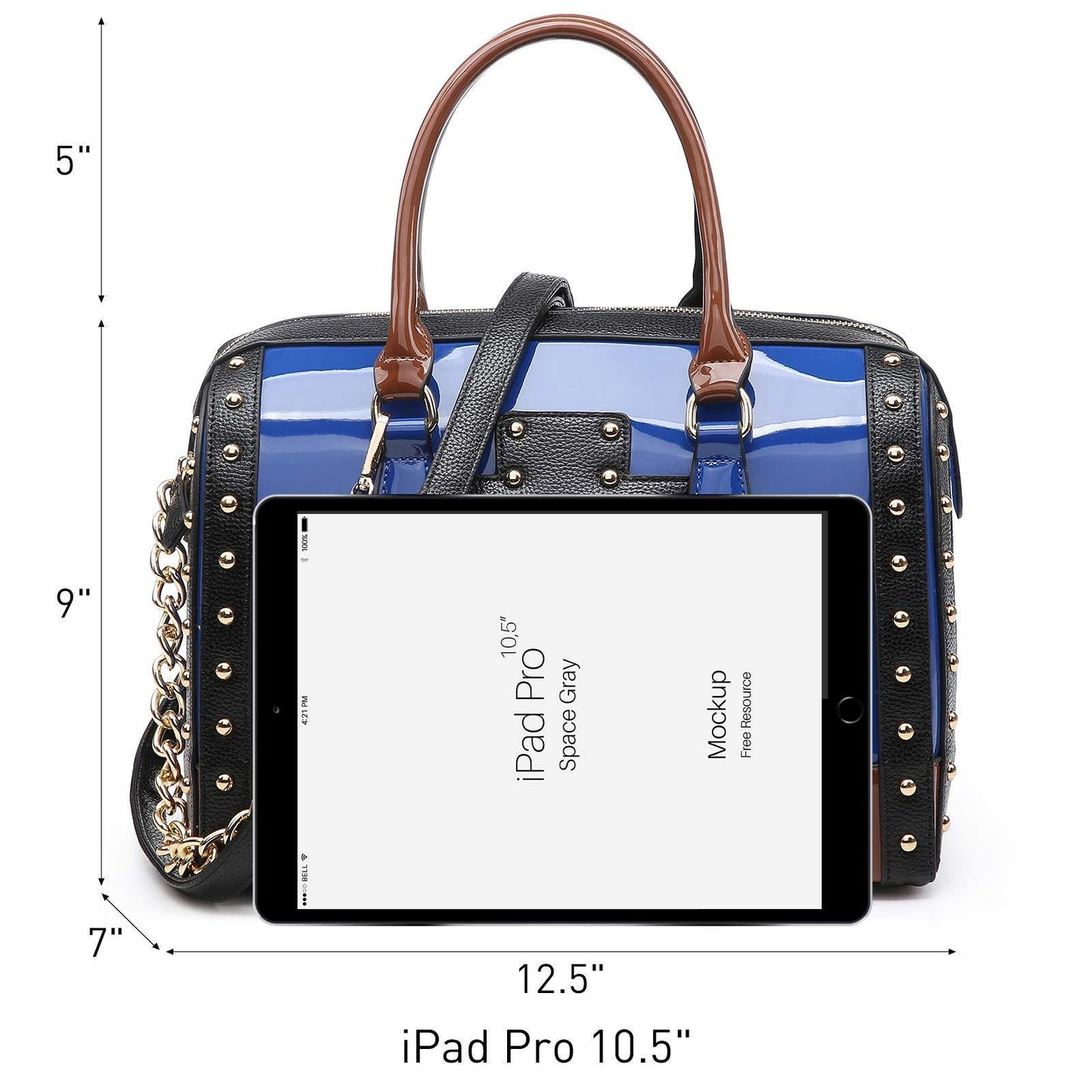 Shiny Patent Handbags Barrel Top Handle Bag for Women l Dasein - Dasein Bags