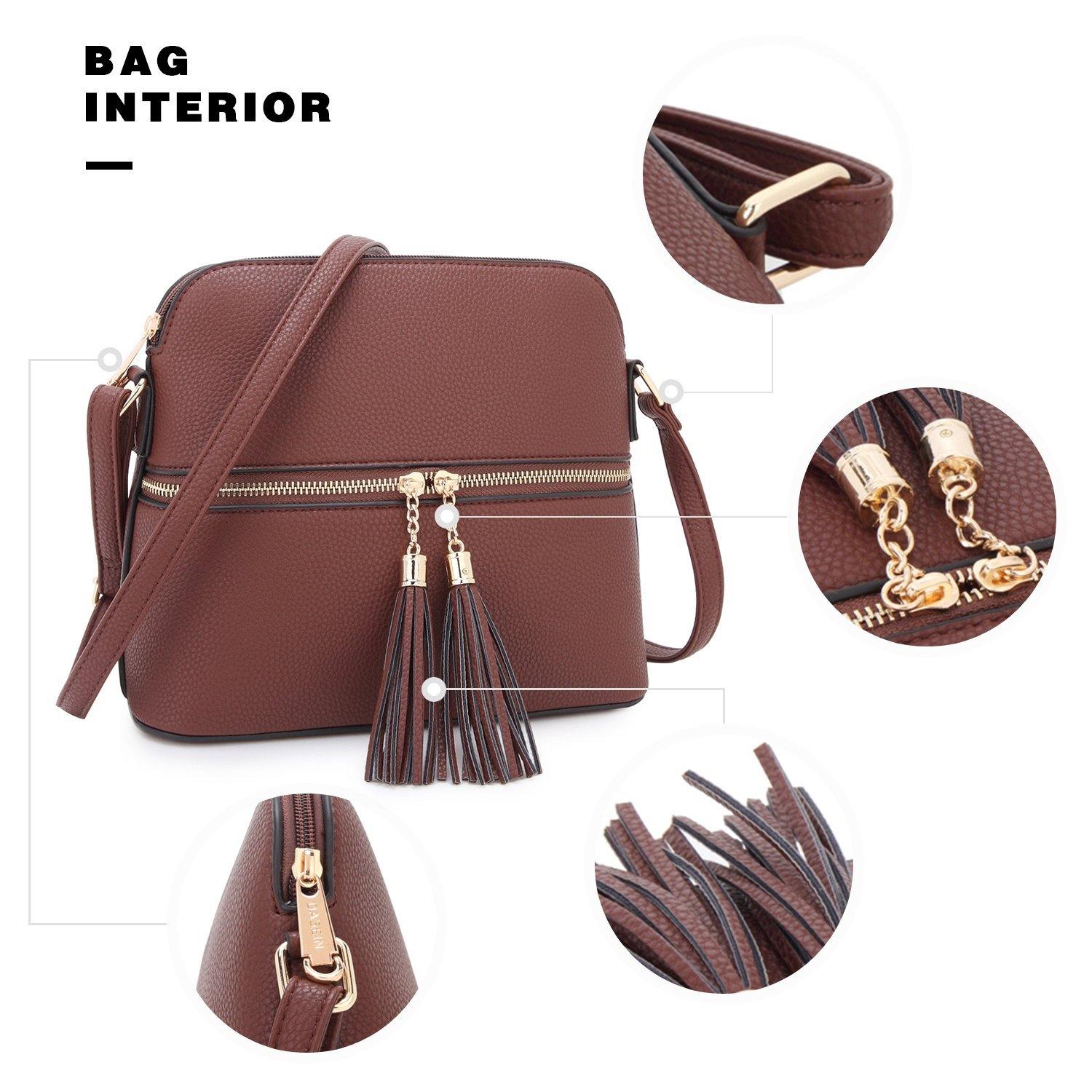 Tassel Crossbody Bag - Dasein Bags