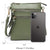 Lightweight Functional Multi Pocket Vegan Leather Shoulder Crossbody Bag l Dasein - Dasein Bags