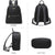 Fashion Casual Women Backpack with Matching Wristlet 2Pcs Set l Dasein - Dasein Bags