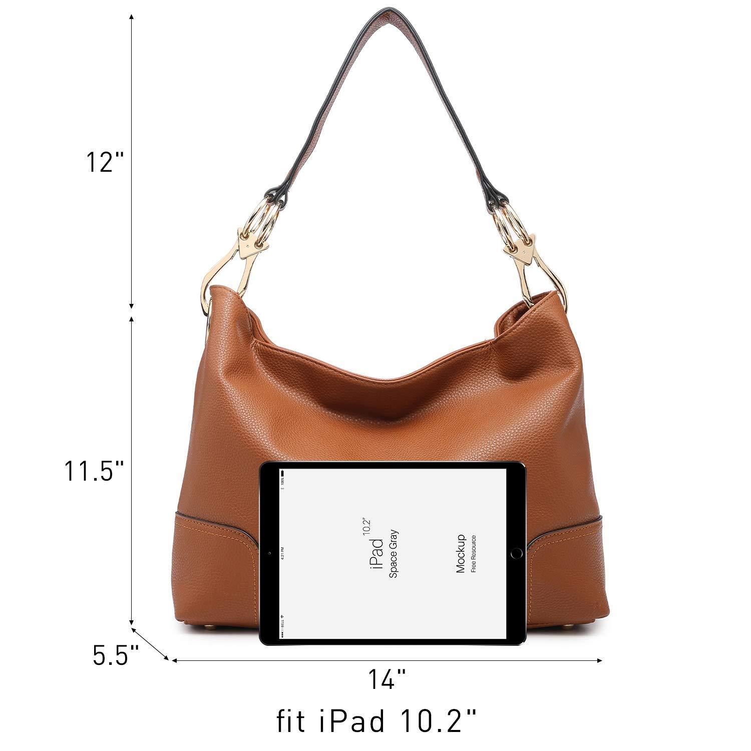 Large Corner Patched Hobo Bag - Dasein Bags