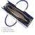 Saffiano Striped Briefcase Handbag - Dasein Bags