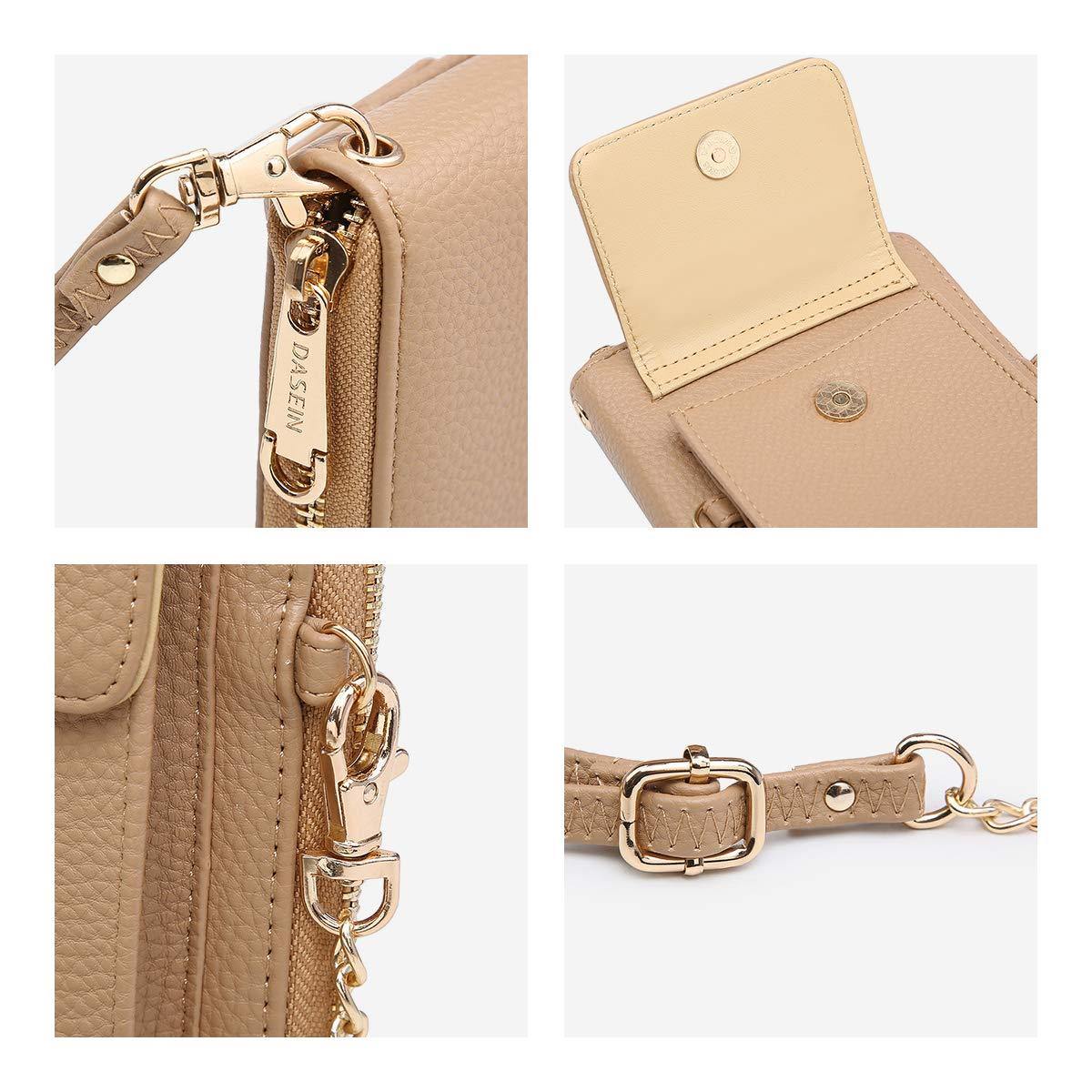 Fashion Small Size Cellphone Wristlet Crossbody Bag - Dasein Bags