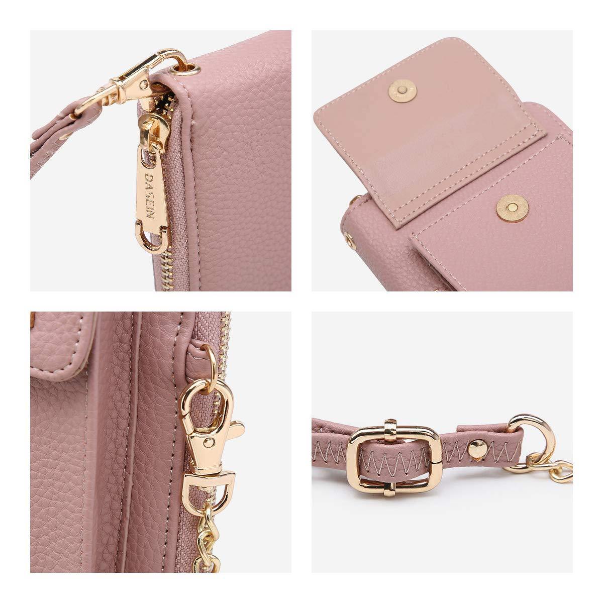 Fashion Small Size Cellphone Wristlet Crossbody Bag - Dasein Bags