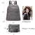 Fashion Casual Women Backpack with Matching Wristlet 2Pcs Set l Dasein - Dasein Bags