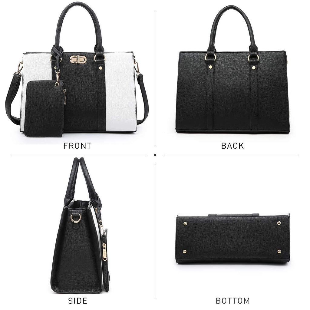 Two-tone 3-in-1 Handbag - Dasein Bags