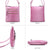 Women Lightweight Functional Multi Pocket Crossbody Bag l Dasein - Dasein Bags