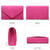 Dasein Women's Evening Bag Pleated Envelope Clutch l Dasein - Dasein Bags