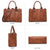 Studded 3-in-1 Top Handle Tote Handbag l Dasein - Dasein Bags