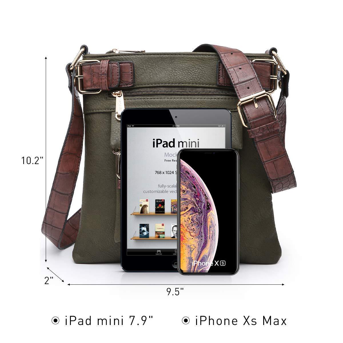 Leather Messenger Crossbody Bag - Dasein Bags