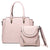 Womens Fashion Handbags Shoulder Bag Top Handle Satchel 3pcs Purse Set - Dasein Bags