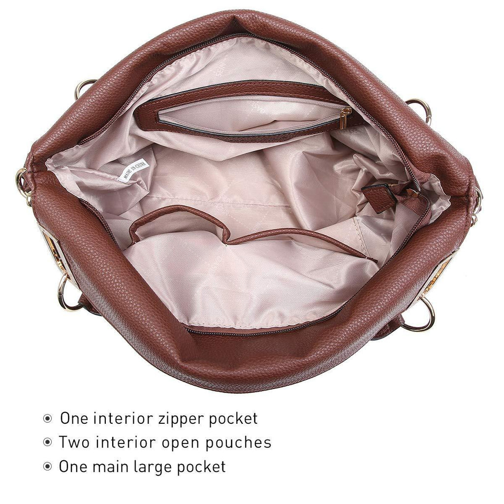 Classic Chain Large Hobo Handbag - Dasein Bags