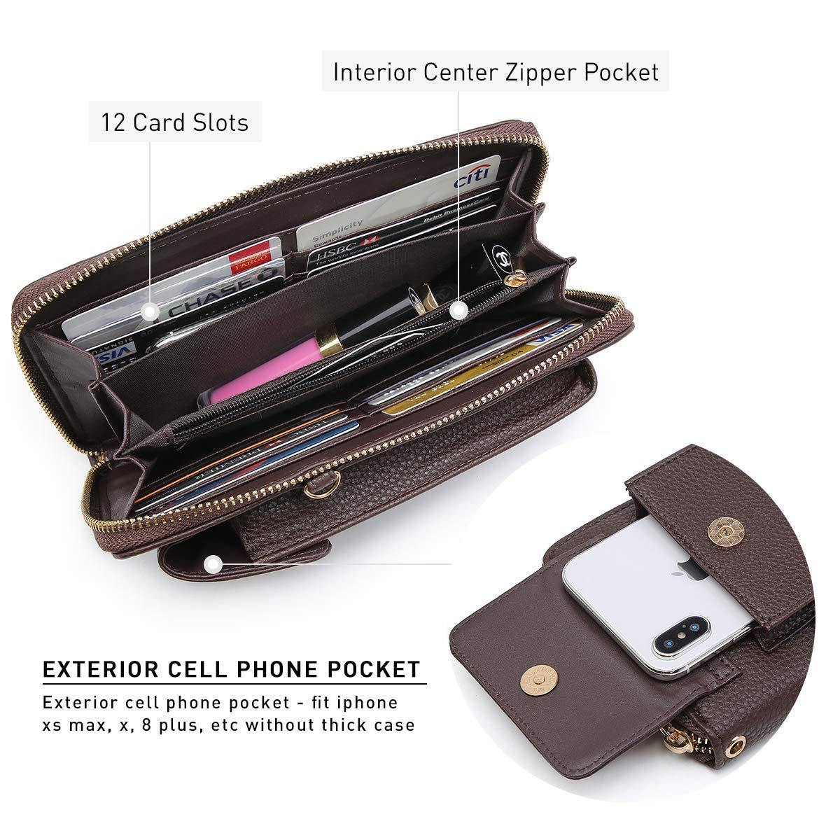 Fashion Small Size Cellphone Wristlet Crossbody Bag - Dasein Bags