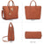 Solid-Color Emblem Tote Handbag - Dasein Bags