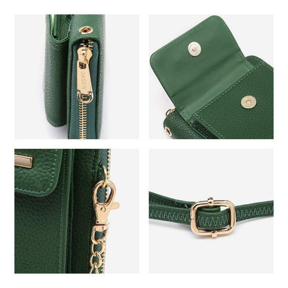 Fashion Small Size Cellphone Wristlet Crossbody Bag - Dasein Bags