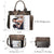 Studded 3-in-1 Top Handle Tote Handbag l Dasein - Dasein Bags