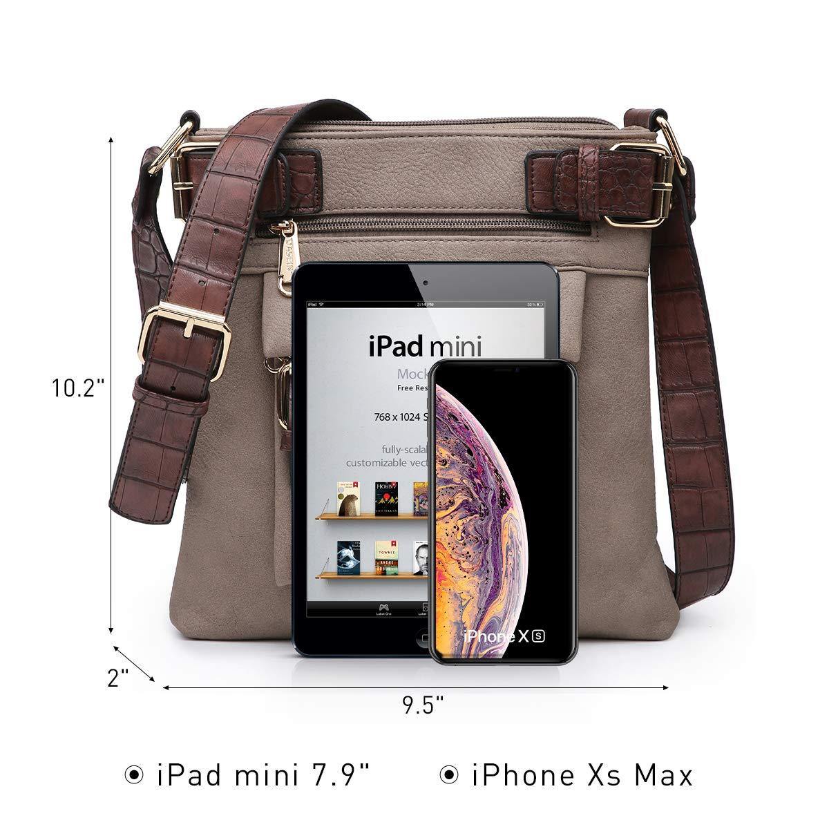 Leather Messenger Crossbody Bag - Dasein Bags