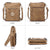 Small Size Emblem Retro Designer Crossbody Messenger Bag l Dasein - Dasein Bags