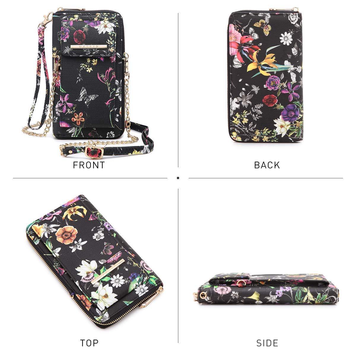 Fashion Small Size Cellphone Wristlet Crossbody Bag - Dasein Bags