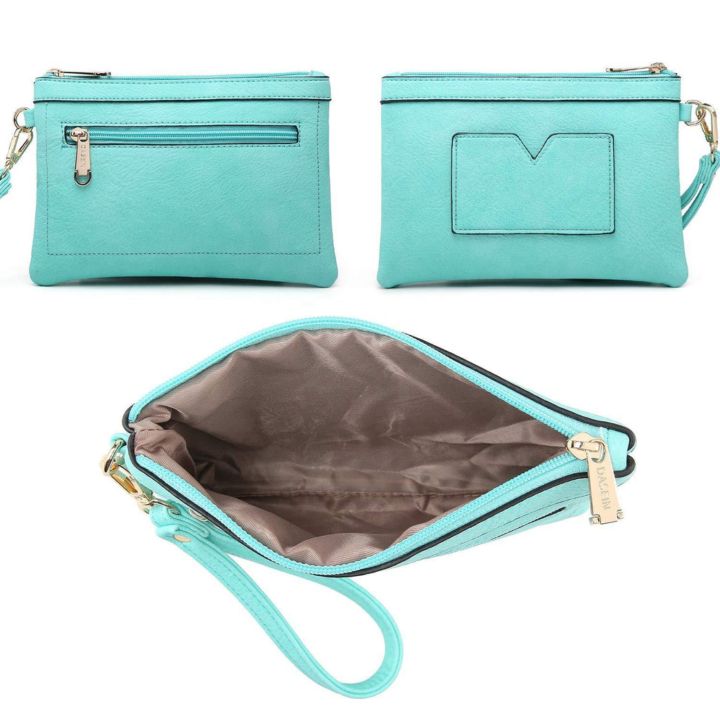 Tassel Weave Two Tone PU Leather Handbag with Matching Wallet l Dasein - Dasein Bags