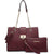 Women Fashion Chain Fashion Belt lock Tote Bags With Matching Clutch Dasein - Dasein Bags